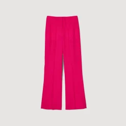 Femme SANDRO Pantalon De Costume évasé