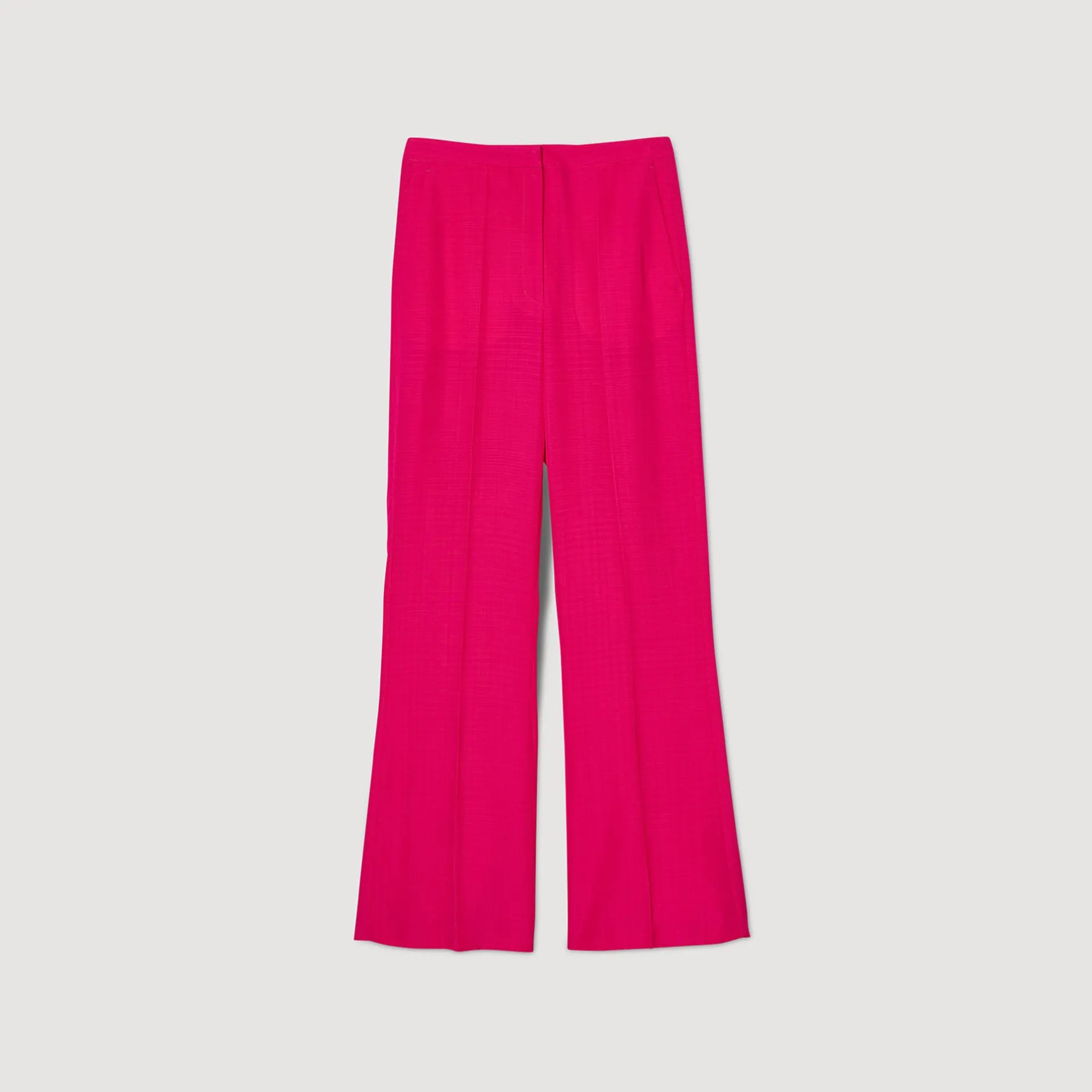 Femme SANDRO Pantalon De Costume évasé