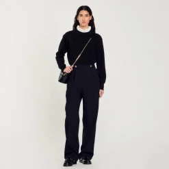 Femme SANDRO Pantalon Droit