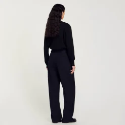 Femme SANDRO Pantalon Droit