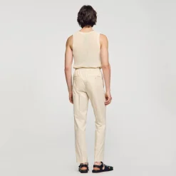 Homme SANDRO Pantalon Droit élastiqué