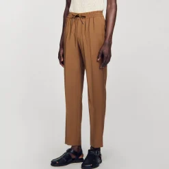 Homme SANDRO Pantalon Droit élastiqué