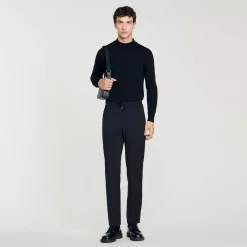 Homme SANDRO Pantalon Droit élastiqué