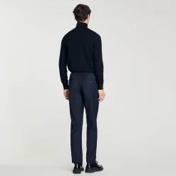 Homme SANDRO Pantalon Droit élastiqué