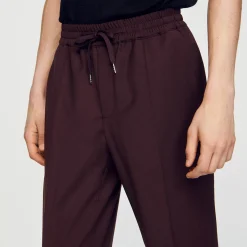 Homme SANDRO Pantalon Droit élastiqué