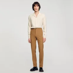 Homme SANDRO Pantalon En Jersey