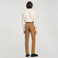 Homme SANDRO Pantalon En Jersey
