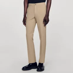Homme SANDRO Pantalon En Jersey
