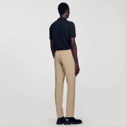 Homme SANDRO Pantalon En Jersey
