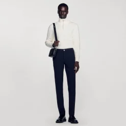Homme SANDRO Pantalon En Jersey
