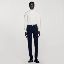 Homme SANDRO Pantalon En Jersey