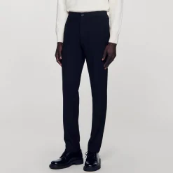 Homme SANDRO Pantalon En Jersey