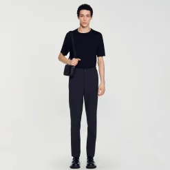 Homme SANDRO Pantalon En Jersey