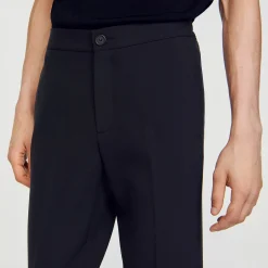 Homme SANDRO Pantalon En Jersey