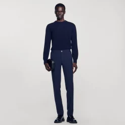 Homme SANDRO Pantalon En Jersey