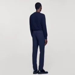 Homme SANDRO Pantalon En Jersey