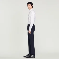 Homme SANDRO Pantalon En Jersey
