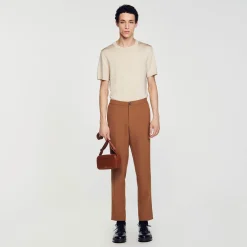 Homme SANDRO Pantalon En Jersey