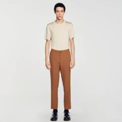 Homme SANDRO Pantalon En Jersey