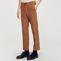 Homme SANDRO Pantalon En Jersey