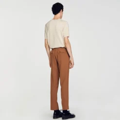 Homme SANDRO Pantalon En Jersey