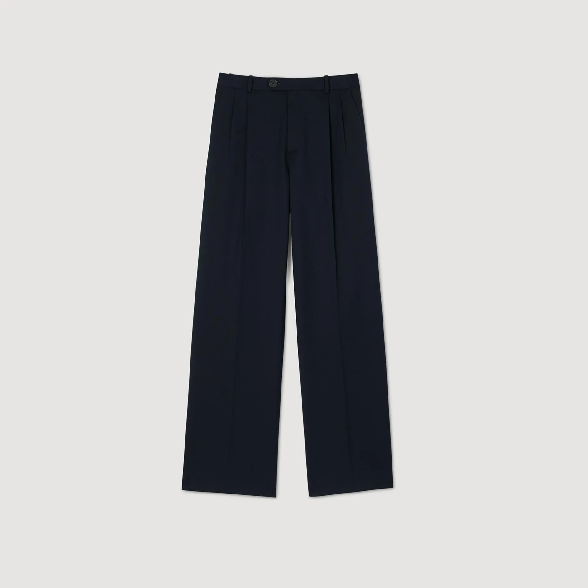 Femme SANDRO Pantalon En Laine