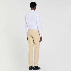 Homme SANDRO Pantalon En Lin