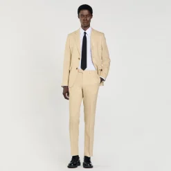 Homme SANDRO Pantalon En Lin