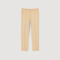 Homme SANDRO Pantalon En Lin
