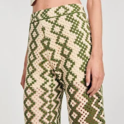Femme SANDRO Pantalon En Maille