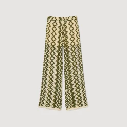 Femme SANDRO Pantalon En Maille