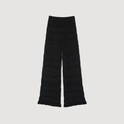 Femme SANDRO Pantalon En Maille
