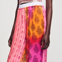 Femme SANDRO Pantalon Fluide Imprimé