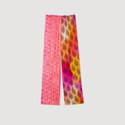 Femme SANDRO Pantalon Fluide Imprimé