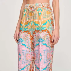Femme SANDRO Pantalon Fluide Imprimé