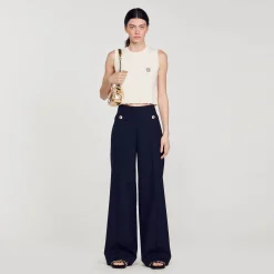 Femme SANDRO Pantalon Large