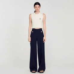 Femme SANDRO Pantalon Large