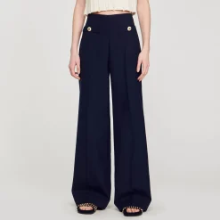 Femme SANDRO Pantalon Large