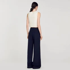 Femme SANDRO Pantalon Large