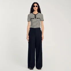 Femme SANDRO Pantalon Large