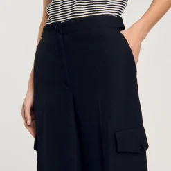Femme SANDRO Pantalon Large
