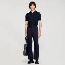 Homme SANDRO Pantalon Large
