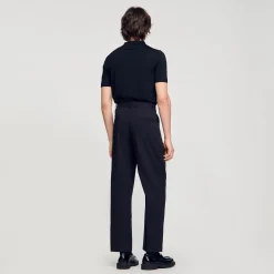 Homme SANDRO Pantalon Large