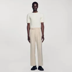 Homme SANDRO Pantalon Large