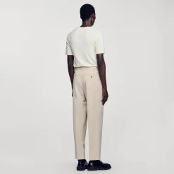 Homme SANDRO Pantalon Large