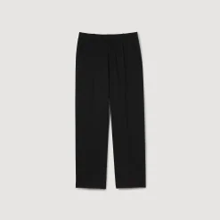 Homme SANDRO Pantalon Large En Laine
