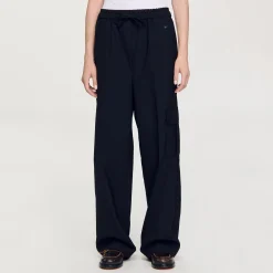 Femme SANDRO Pantalon Taille élastiquée