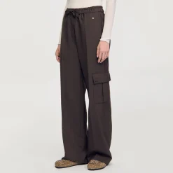 Femme SANDRO Pantalon Taille élastiquée