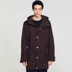 Homme SANDRO Parka En Coton