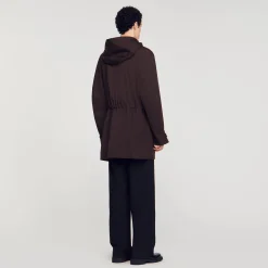 Homme SANDRO Parka En Coton